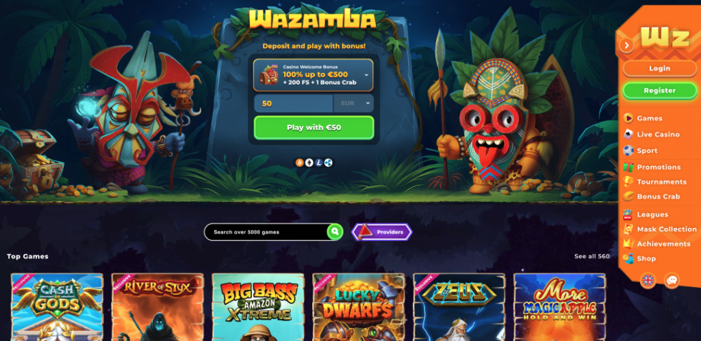 Wazamba Casino